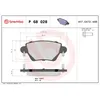 Image de Jeu de plaquettes de frein, frein à disque BREMBO P 68 028