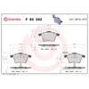 Image de Jeu de plaquettes de frein BREMBO P 85 062, avant