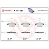 Image de Jeu de plaquettes de frein BREMBO P 85 082, avant