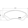 Image de Jeu de plaquettes de frein BREMBO P 24 065, avant