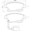 Image de Jeu de plaquettes de frein BREMBO P 24 066, arrière