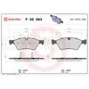 Image de Jeu de plaquettes de frein BREMBO P 50 063, avant
