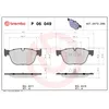 Image de Jeu de plaquettes de frein BREMBO P 06 049