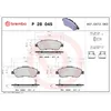 Image de Jeu de plaquettes de frein BREMBO P 28 045, avant