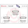 Image de Jeu de plaquettes de frein BREMBO P 30 037, arrière