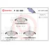 Image de Jeu de plaquettes de frein BREMBO P 50 069, avant