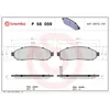 Image de Jeu de plaquettes de frein BREMBO P 56 059, avant