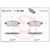 Image de Jeu de plaquettes de frein BREMBO P 56 060, arrière