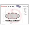 Image de Jeu de plaquettes de frein BREMBO P 56 061, avant