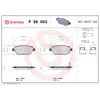 Image de Jeu de plaquettes de frein, frein à disque BREMBO P 59 052