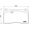 Image de Jeu de plaquettes de frein BREMBO P 85 110, avant