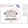 Image de Jeu de plaquettes de frein BREMBO P A6 027, arrière