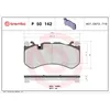 Image de Jeu de plaquettes de frein BREMBO P 50 142, avant