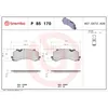 Image de Jeu de plaquettes de frein BREMBO P 85 170, avant