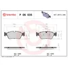 Image de Jeu de plaquettes de frein BREMBO Xtra P 06 035X, avant