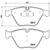 Image de Jeu de plaquettes de frein BREMBO Xtra P 06 054X, avant