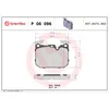 Image de Jeu de plaquettes de frein BREMBO Xtra P 06 096X, avant