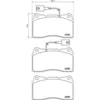 Image de Jeu de plaquettes de frein BREMBO Xtra P 23 154X, avant