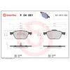 Image de Jeu de plaquettes de frein BREMBO Xtra P 24 061X, avant