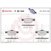 Image de Jeu de plaquettes de frein BREMBO Xtra P 28 044X, avant