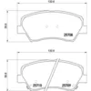 Image de Jeu de plaquettes de frein BREMBO Xtra P 30 073X, avant
