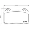 Image de Jeu de plaquettes de frein BREMBO Xtra P 36 020X, avant