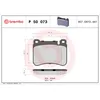 Image de Jeu de plaquettes de frein BREMBO Xtra P 50 073X, avant
