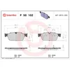 Image de Jeu de plaquettes de frein BREMBO Xtra P 50 102X, avant