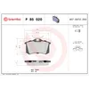 Image de Jeu de plaquettes de frein BREMBO Xtra P 85 020X, arrière