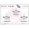 Image de Jeu de plaquettes de frein BREMBO Xtra P 85 085X, avant