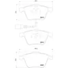 Image de Jeu de plaquettes de frein BREMBO Xtra P 85 129X, avant