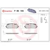 Image de Jeu de plaquettes de frein BREMBO Xtra P 85 165X, avant