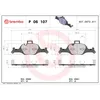 Image de Jeu de plaquettes de frein BREMBO P 06 107, avant