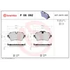 Image de Jeu de plaquettes de frein BREMBO P 06 092, avant