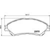 Image de Jeu de plaquettes de frein BREMBO P 79 032, avant