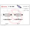 Image de Jeu de plaquettes de frein BREMBO P 59 084, avant
