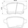 Image de Jeu de plaquettes de frein BREMBO P 59 086