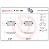 Image de Jeu de plaquettes de frein BREMBO P 85 150, arrière