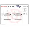Image de Jeu de plaquettes de frein BREMBO P 50 132