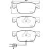 Image de Jeu de plaquettes de frein BREMBO P 85 153, avant