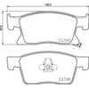 Image de Jeu de plaquettes de frein BREMBO P 59 091, avant