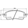 Image de Jeu de plaquettes de frein BREMBO P 49 055, avant