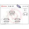 Image de Jeu de plaquettes de frein BREMBO P 23 177