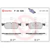 Image de Jeu de plaquettes de frein BREMBO P 44 026, avant