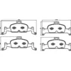 Image de Jeu de plaquettes de frein BREMBO P 85 164, avant