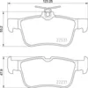 Image de Jeu de plaquettes de frein BREMBO P 24 175, arrière