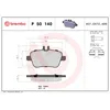 Image de Jeu de plaquettes de frein BREMBO P 50 140, Arrière