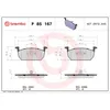 Image de Jeu de plaquettes de frein BREMBO P 85 167