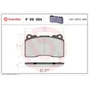 Image de Jeu de plaquettes de frein BREMBO P 09 004