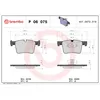 Image de Jeu de plaquettes de frein BREMBO P 06 075, avant
